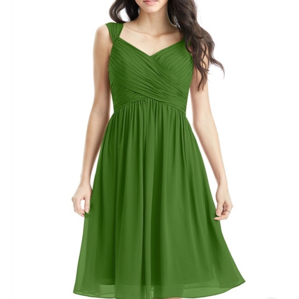 Green Azazie Bridesmaid Dress